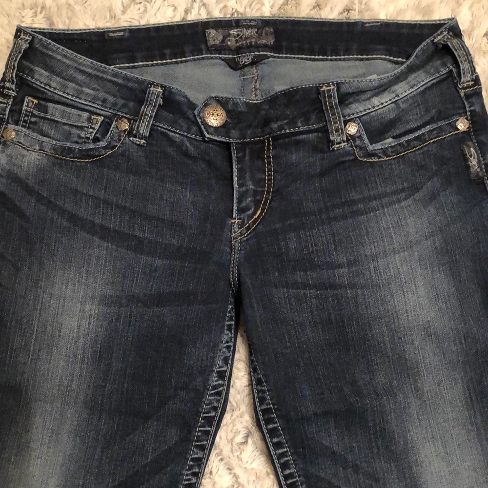 Silver Brand Crop Jean Size 32” Waist